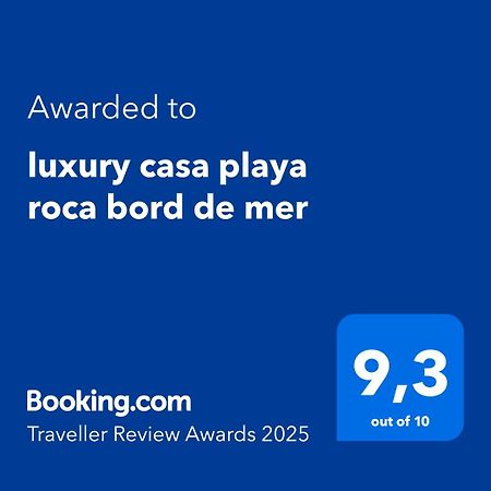 luxury casa playa roca bord de mer Costa Teguise Exterior foto